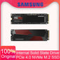 SAMSUNG 990 PRO con dissipatore di calore SSD 1TB 2TB 4TB PCIe Gen 4.0x4 Unità a stato solido NVMe 2.0 M.2 2280 SSD interno per laptop desktop