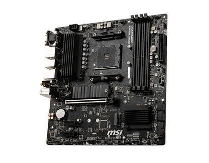 Scheda madre MSI B550M PRO-VDH WIFI AMD B550 AM4 4xDDR4 128GB Micro-ATX compatibile con CPU Ryzen 5 5600 5700 5800X 3600