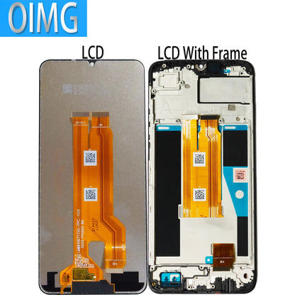 6.6 "Schermo Per OPPO Realme NOTE 60 Display LCD Originale Con Telaio Touch RMX3933 Pannello Digitizer Parti di Ricambio