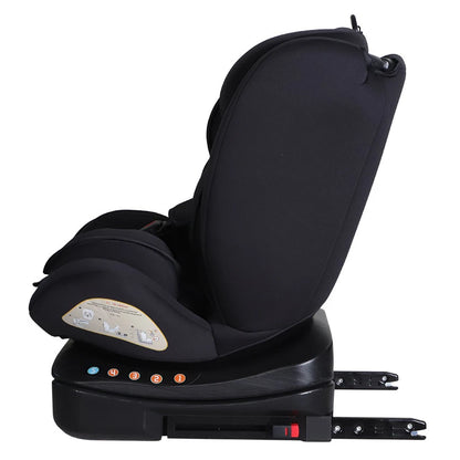 Seggiolino Auto per Bambini ISOFIX 360 °   Seggiolino di sicurezza per bambini orientabile in avanti e all'indietro, approvato ECE R129 i-Size, per bambini da 0 a 12 anni.