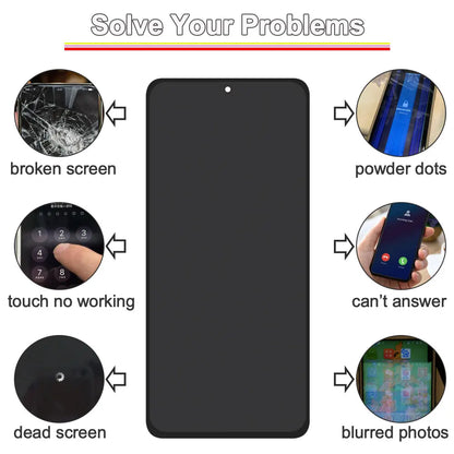 Display AMOLED da 6,28 pollici per Xiaomi 12 (2201123G, 2201123C) - Gruppo digitalizzatore touchscreen LCD con telaio per Xiaomi Mi 12