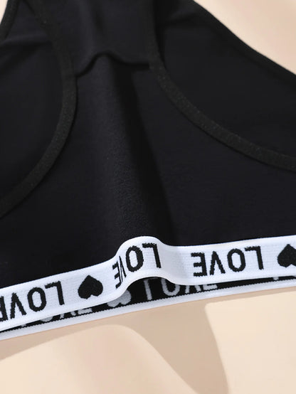 7 Pz/set Mutandine di Cotone da Donna Sexy Mutande a Righe Morbide Lettera Carina Slip per Ragazze Femminile Traspirante Stretch Lingerie XS-XL