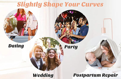 Sexy Full Slip Shapewear Abito da donna Scollo a V Aderente Biancheria intima Compressione liscia Shaper del corpo Dimagrante Vita Addome Pancia Corsetto