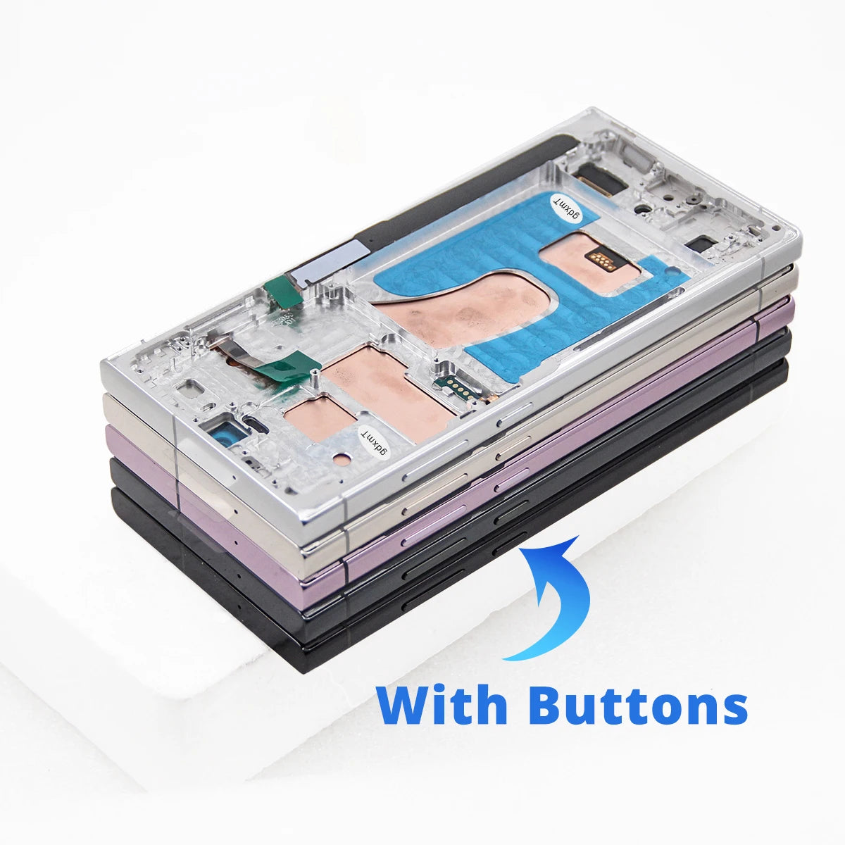S23 Ultra Assemblea di Schermo per Samsung S23 Ultra S918 SM-S918B SM-S918U Display LCD Touch Screen Digitale Con Sostituzione del Telaio
