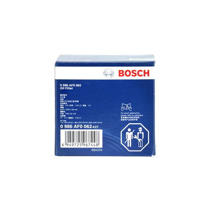 Filtro olio Bosch AF0062 per Suzuki Alto, Swift, WagonR, Dzire, Baleno, Omni/Eeco 800, Brezza, Ertiga; Toyota Avanza [OE: 16510-82703]