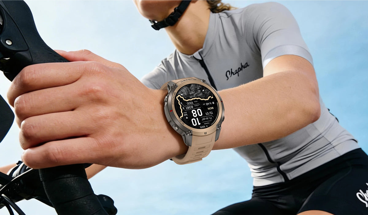 2026 NUOVO Smartwatch con Mappe Offline per Uomo, Display AMOLED HD da 1,43 Pollici, GPS Esterno Integrato, Bussola, Altimetro, Impermeabile 5ATM, Orologio Sportivo per Nuoto, Ciclismo e Corsa