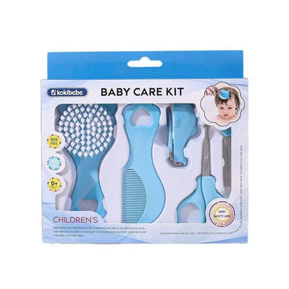 Set di 13 Pezzi per la Cura del Bambino, Kit Portatile per Toelettatura e Cura delle Unghie