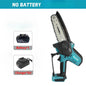 Motosega a Batteria Makita per Lavorazione del Legno, Piccola Sega Elettrica Portatile da 18V con Lama da 6 Pollici, Mini Motosega Portatile