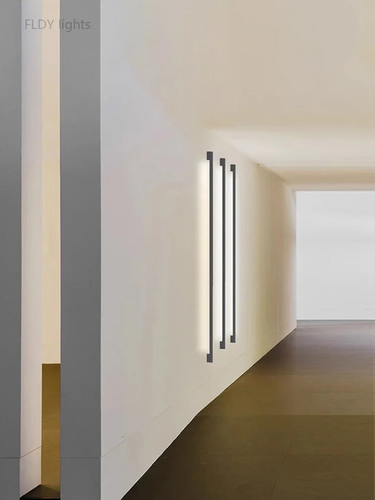 Lampada da parete lunga moderna e minimalista Lampada da parete a LED per interni Soggiorno Camera da letto Lampada da sfondo Decorazioni per la casa 110 / 220V
