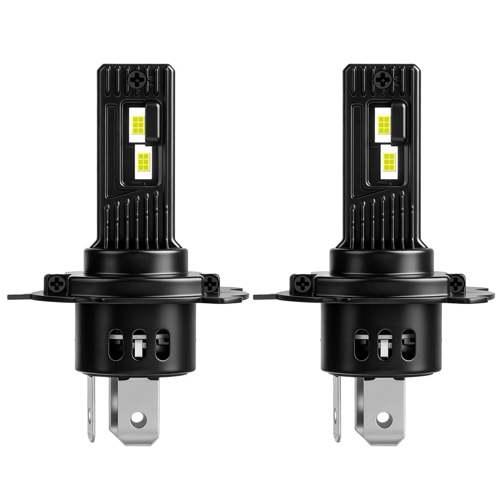 Fari LED XSTORM H4 Canbus, Lampadine LED H7 per Fendinebbia, 100W 30000LM, Lampadine LED 9005 H11 per Auto, Lampade a Diodi Turbo 12V