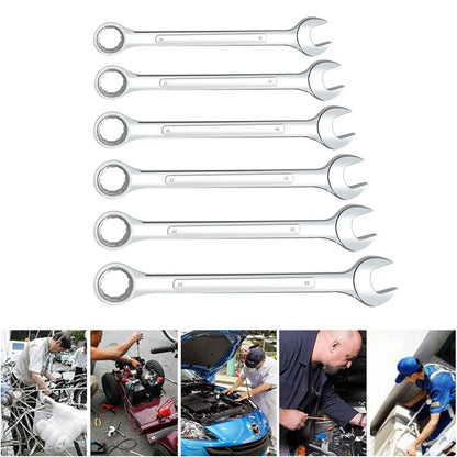 Set di chiavi a chiave multifunzionali Set di chiavi a bussola dinamometriche per ingranaggi ad anello a 72 denti Set di chiavi combinate metriche strumenti di riparazione automobilistica