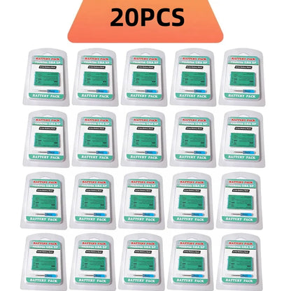 Nuova Batteria Ricaricabile agli Ioni di Litio da 850mAh per Game Boy Advance SP e Kit Cacciavite per Batteria di Ricambio GBA SP
