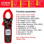UNI-T Pinza amperometrica UT201 UT202 UT202A UT203 UT204 Plus Tester digitale Voltmetro professionale Pinza Amperometro Multitester elettrico