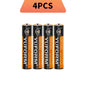 Batteria usa e getta in zinco al carbonio AAA da 1,5 V ad alta potenza e lunga durata - per giocattoli, telecomando, tastiera/mouse, torce elettriche, rasoi