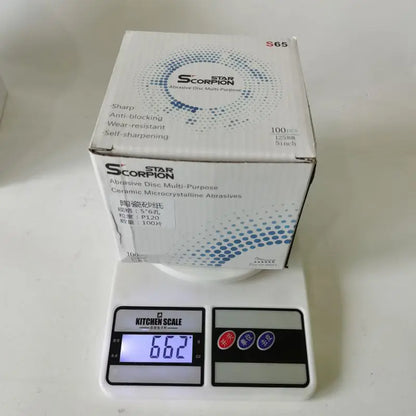 Disco Abrasivo da 5 Pollici a 6 Fori P80-400 per Levigatrice a Secco FESTOOL - Pad Lucidante Durevole