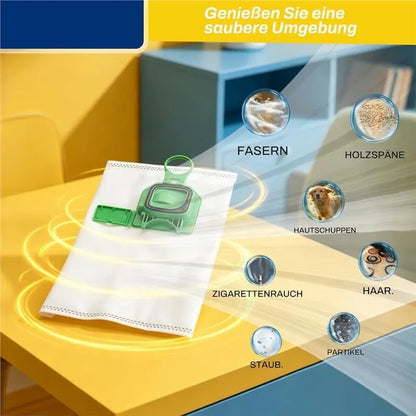 Offerta Speciale - Confezione da 14 Sacchetti per Aspirapolvere Compatibili con Vorwerk Kobold VK140 VK150 FP140 FP150, Set Acce