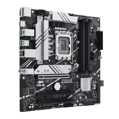 Scheda madre ASUS PRIME B760M-A Intel B760 LGA1700 DDR5 128GB M.2 mATX supporta CPU I9-14900 i9-13900 i5-12600 i9-12900
