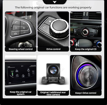 Schermo da 8,8 pollici, stile originale, sistema multimediale wireless con CarPlay e Android Auto per Audi Q5 2010-2017, 4G LTE, WiFi, BT, navigazione GPS, autoradio Android, lettore video 4K.