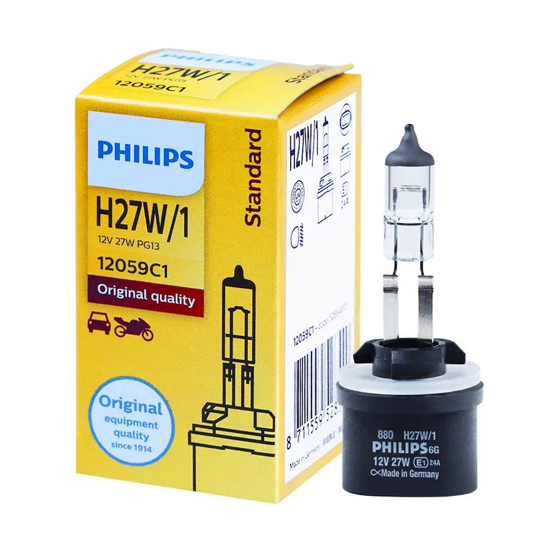 Philips Vision 880 H27W/1 PG13 12059C1 12V 27W Luce originale fendinebbia per auto Lampadina frontale automatica di qualità OEM