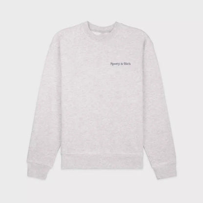 Anni '90 Vintage Athletic Club Stampa Felpe in pile spesso grigio Autunno Manica lunga Donna Girocollo Pullover Ins Maglioni di moda