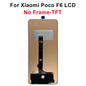 Display OLED da 6,67" per Xiaomi Poco F6 LCD 24069PC21G, schermo touch e digitalizzatore per Poco F6 Pro LCD 23113RKC6G, ricambi di ricambio