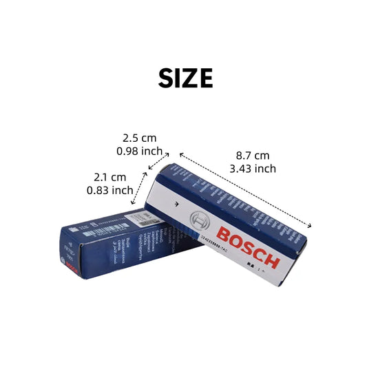 4 candele Bosch standard FR7DC+ per Kia Rio Sephia Spectra; Audi A4A6; Skoda Fabia; Toyota Corolla Yaris RAV4【OE:9091901149】