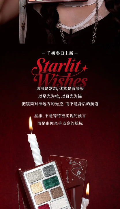 Qianyan Cheeryep Nuova Palette Ombretti 16 Colori Qianyan Glitter Camaleonte Opaco Perlescente Flash Plate Qian Yan Cowherd Sequins