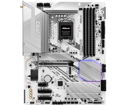 Scheda Madre ASROCK Z890 PRO RS WIFI BIANCA Intel Z890 LGA1851 Supporta CPU Ultra 7 270K Plus 5 250K Plus 7 265K DDR5 2.5G LAN ATX