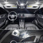 Kit Luci LED per Interni Auto per BMW E36 E46 E90 E91 E92 E93 E87 E81 F20 F30 E39 E60 E61 F10 F11 E38 E65 E66 328i 2005 2011 2012