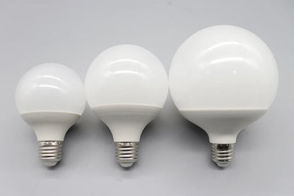 Confezione da 1-5 lampadine LED a globo G80 G95 G125 10W 12W 18W 40 Watt Lampadine LED Edison equivalenti, base E27 bianco caldo 3000K, latteo