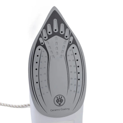 Ferro da stiro a vapore da 1600 W per indumenti, con microfori per il vapore, serbatoio dell'acqua da 210 ml, ideale per stirare sia a secco che con vapore, per uso domestico e in viaggio, 220 V.