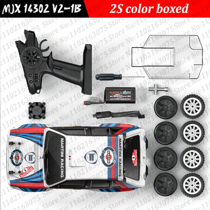 MJX Hyper Go 14301/14302/14303 Auto RC brushless 2.4G 1/14 Telecomando 4WD ad alta velocità Fuoristrada ESC Veicolo Drift Giocattoli per ragazzi