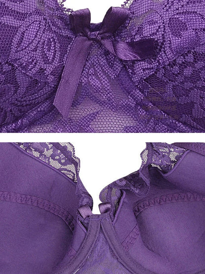 Reggiseno sottile a copertura totale, senza ferretto, regolabile, in pizzo, per taglie forti, copri seno, coppe B C D, reggiseno in pizzo taglie grandi 2028