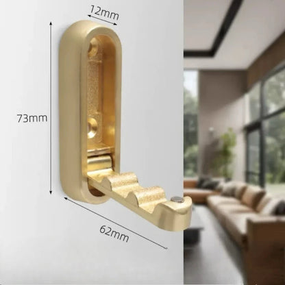 Ganci da parete pieghevoli Gancio appendiabiti per asciugamani Gancio in acciaio inossidabile per la casa e la decorazione Cucina Bagno Porta asciugamani opaco Organizzatore di stoccaggio