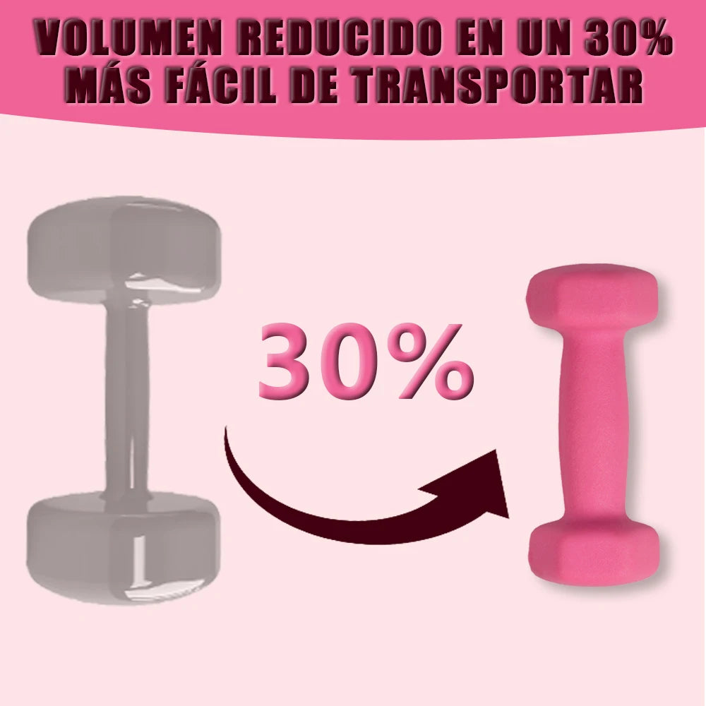 Set di 2 manubri - 2 x 2 kg, manubri esagonali, superficie in vinile, ideali per fitness, esercizio e allenamento, palestra a casa, disponibili in vari colori