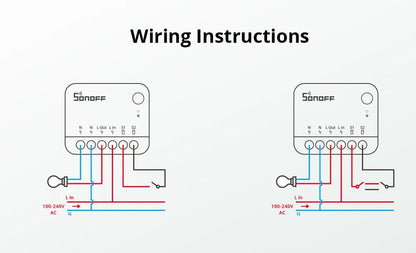 SONOFF MINI R4 Matter MINIR4M Matter Relè Sonoff Mini R4 Extreme Wifi Smart Switch Matter Alice Smart Home Control Alexa Google