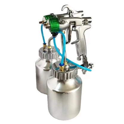 Pistola a spruzzo a doppia testa pistola a spruzzo con placcatura a colori rivestimento a base d'acqua pressurizzato interno pistola di miscelazione esterna Nano adesiva AB