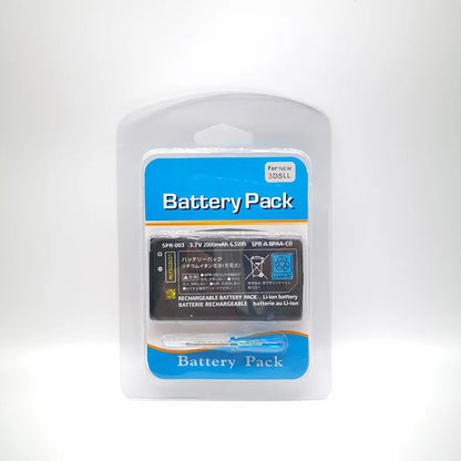 Batteria di ricambio Hotsale SPR-003 da 2000 mAh ad alta capacità per 3DS XL/3DS LL agli ioni di litio con set di cacciaviti per batteria 3DSLL 3DSXL
