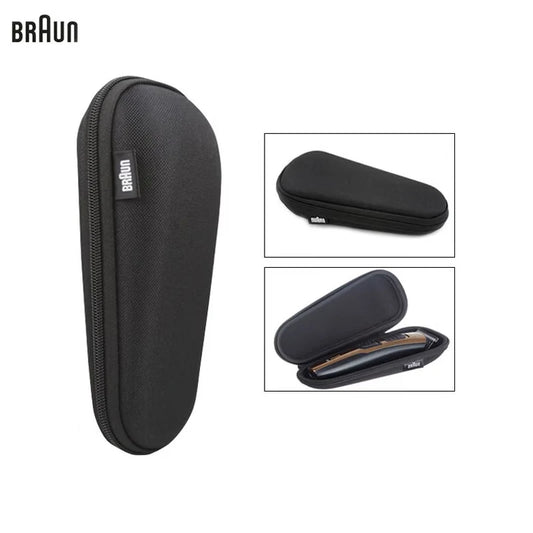 Custodia Braun per Braun Series 3 3040s 3020s, Series 5s 7s 9s Custodia rigida da viaggio per rasoio elettrico da uomo