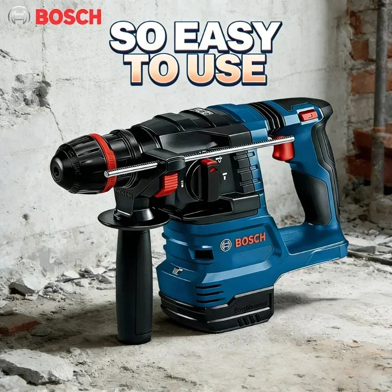 BOSCH GBH 18V-22X Trapano Tassellatore a Percussione a Batteria SDS PLUS Professionale 18V Brushless Utensili Elettrici GBH 18V-22 X