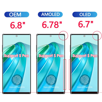 Display Super AMOLED per Samsung Galaxy S24 Ultra Display LCD Touch Screen Digitizer Assembly per Samsung S24 Ultra Display