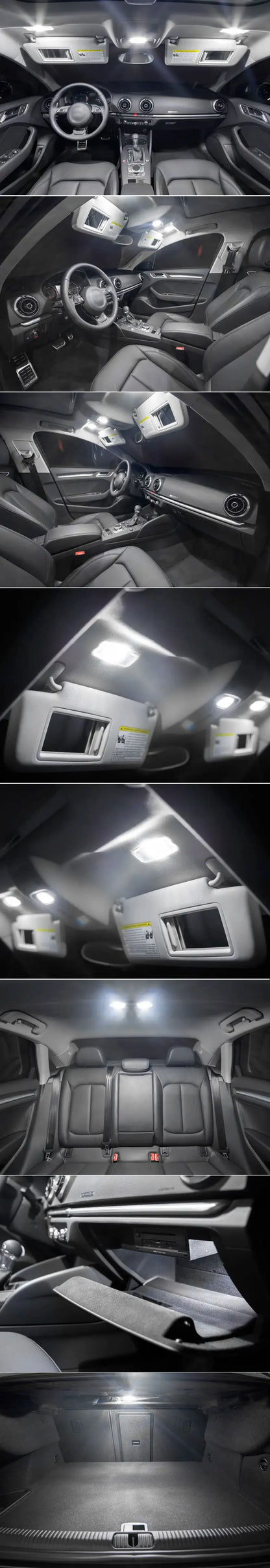 Luci LED per interni auto Canbus per Nissan Qashqai J10 J11 2007-2011 2012 2013 2014 2015 2016 2017 2018 2019 2020 2021 2022 2023