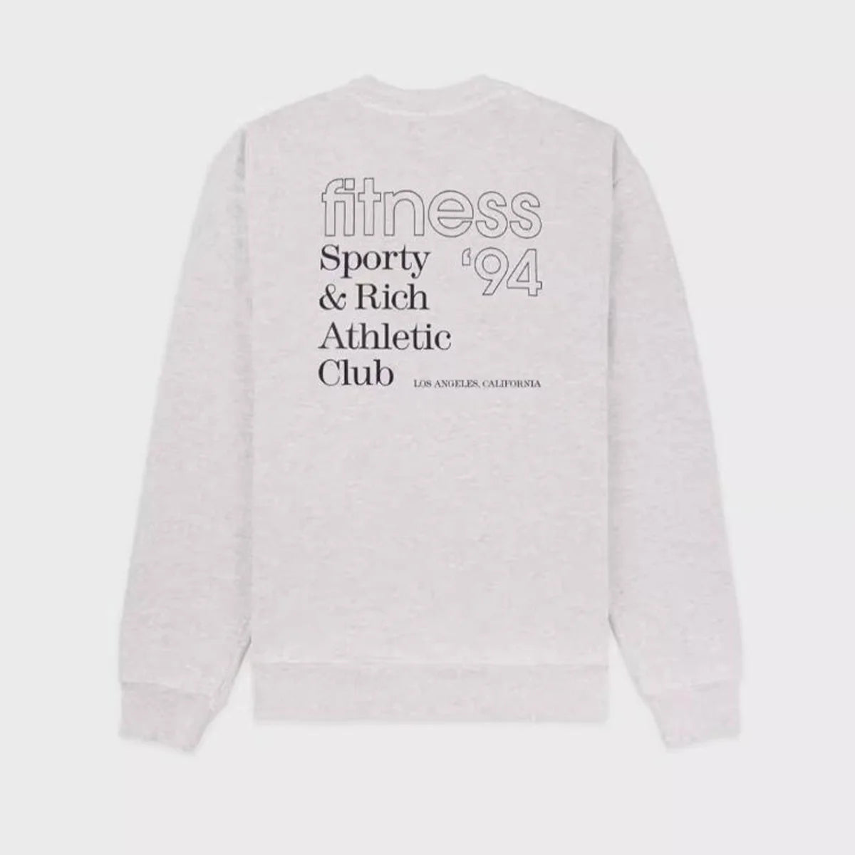 Anni '90 Vintage Athletic Club Stampa Felpe in pile spesso grigio Autunno Manica lunga Donna Girocollo Pullover Ins Maglioni di moda