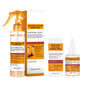 Set per la Cura della Pelle con Spray ed Siero Esfoliante all'Acido Kojico e Curcuma, Esfoliazione Delicata, Migliora il Tono Opaco, Kit Illuminante e Levigante