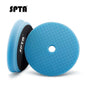SPTA 1PC 5 "125mm 6" 150mm Griglia smussata Spugna Lucidatura Gancio Loop Pad Per Auto DA/RO/GA Lucidatura Ceretta