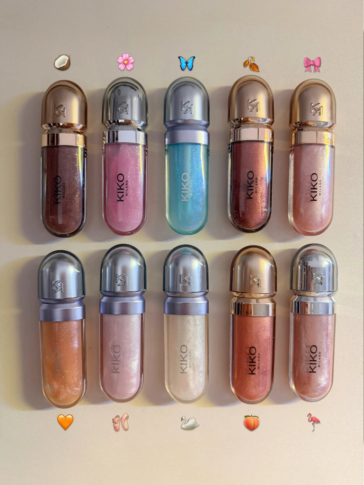 KIKO MILANO Lucidalabbra Idratante 3D Gloss, Texture Non Appiccicosa, Lunga Durata, Facile da Sfumare, Tonalità Infinita