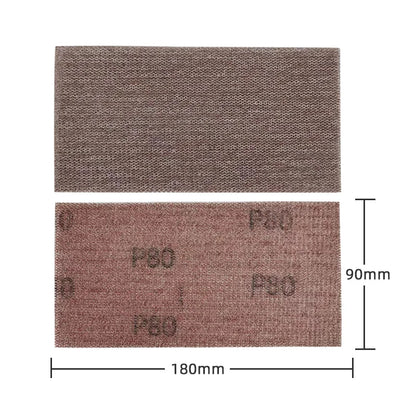 Carta vetrata professionale per smerigliatura a secco 90x180 mm per smerigliatrici quadrate FESTO - Strumento per la preparazione superficiale