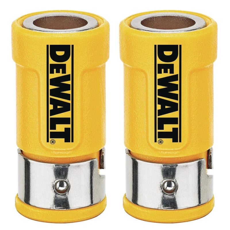DEWALT Accessori per utensili Serie combinata con intaglio incrociato PH2 89MM 57MM 50MM Asta di prolunga per manica ad anello argento/giallo