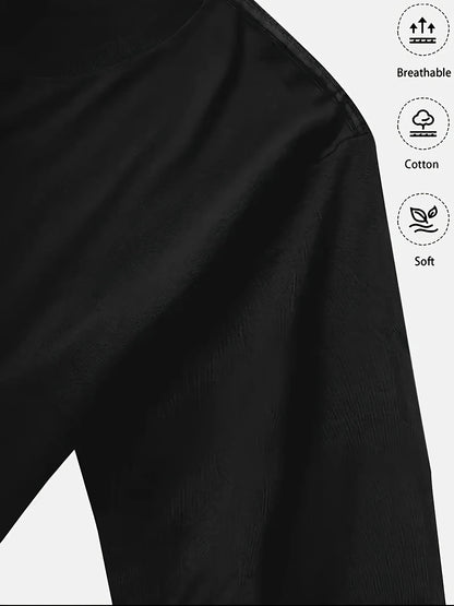 T-shirt da donna in 100% puro cotone, ideale per la primavera e l’autunno, comoda, casual, a maniche lunghe, con stampa grafica a tema parigino e scollo rotondo.