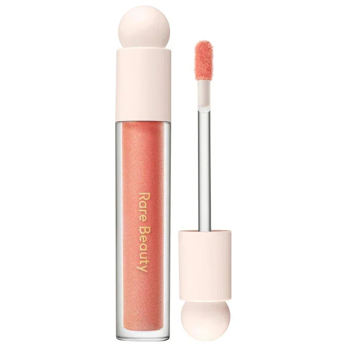 Nuovo Rare Beauty Balsamo Labbra Burroso in 4 Colori, Idratante a Lunga Durata, Lucidalabbra Volumizzante, Cosmetico per il Trucco Facile da Usare e che Rende la Pelle Più Luminosa